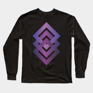 Purple Vapor Long Sleeve T-Shirt